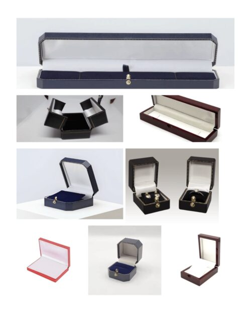 Selection of Luxury Jewellery Gift Boxes available at DisplayAids.co.uk